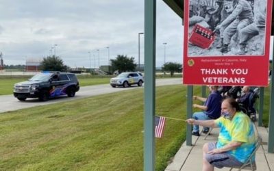 SJSO Honors Veterans During Parade in Reserve