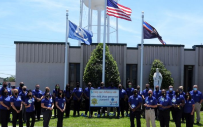 SJSO Holds Pinwheels for Prevention Campaign