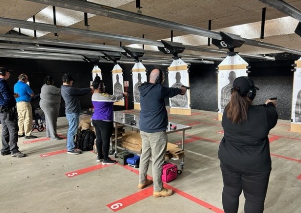 Concealed Carry Permit Class Held at LBJ Training Center