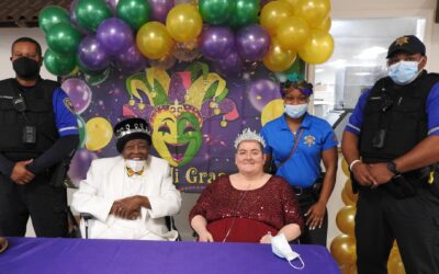 SJSO Enjoys Mardi Gras at Twin Oaks