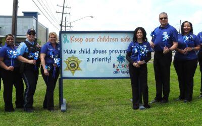 SJSO Holds Pinwheels for Prevention Campaign