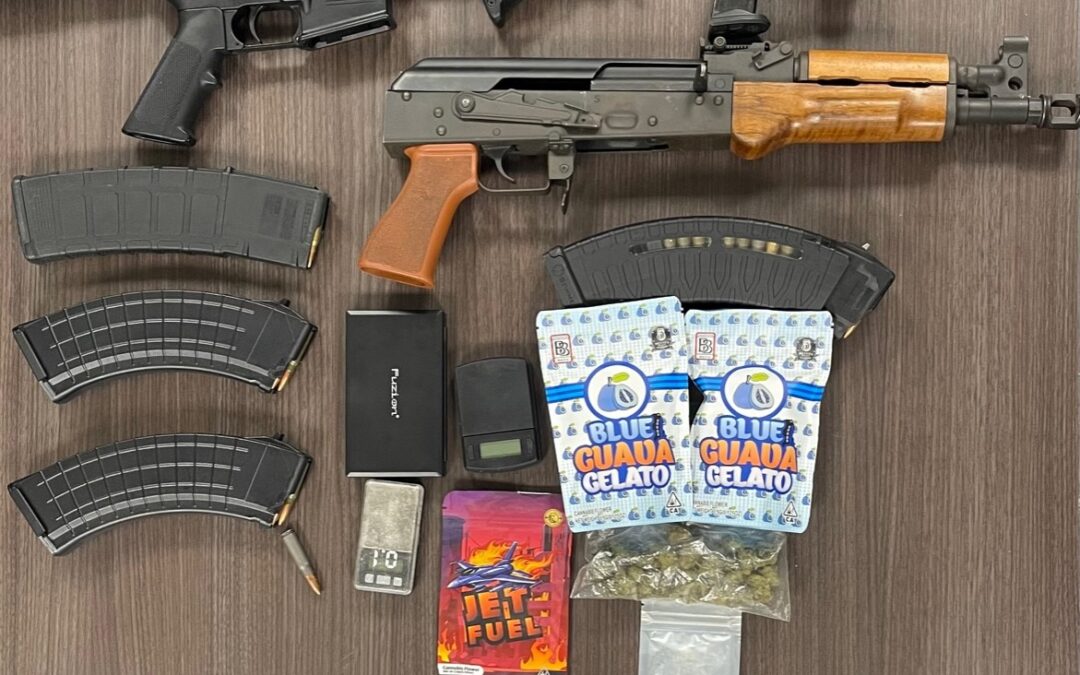 Convicted Felon Faces Illegal Drugs and Firearms Charges