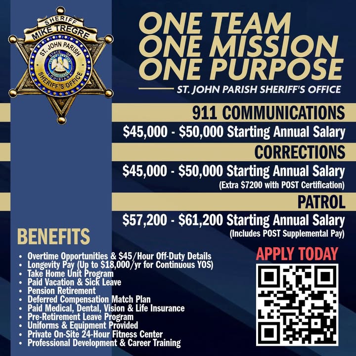 St John the Baptist Parish Sheriff's Office